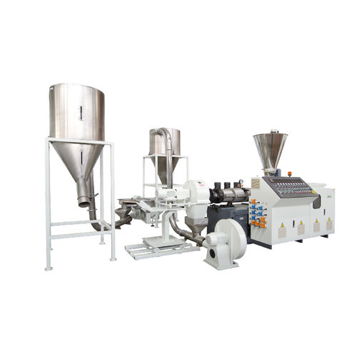 Linha de extrusão de parafuso duplo - SJZ series - Jwell Extrusion Machinery Co., Ltd., Shanghai - com touch screen / controlada por CLP / compacta