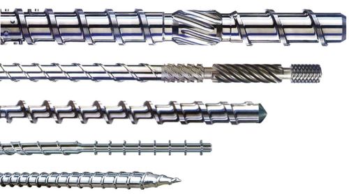 Parafuso de extrusão em aço - Jwell Extrusion Machinery Co., Ltd., Shanghai - de elevada durabilidade / anticorrosão / resistente à abrasão