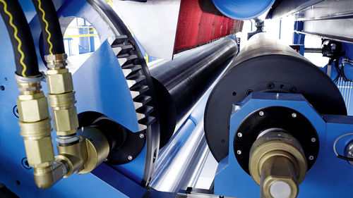 Máquina de gofragem rotativa - KKA GmbH Kleinewefers Kunststoffanlagen - manual