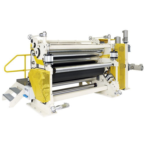 Máquina de revestimento em rolo - KKA GmbH Kleinewefers Kunststoffanlagen - invertida