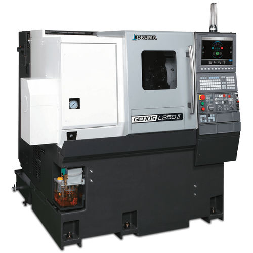 Torno CNC - GENOS L400II - OKUMA - horizontal / de 2 eixos / A2-8
