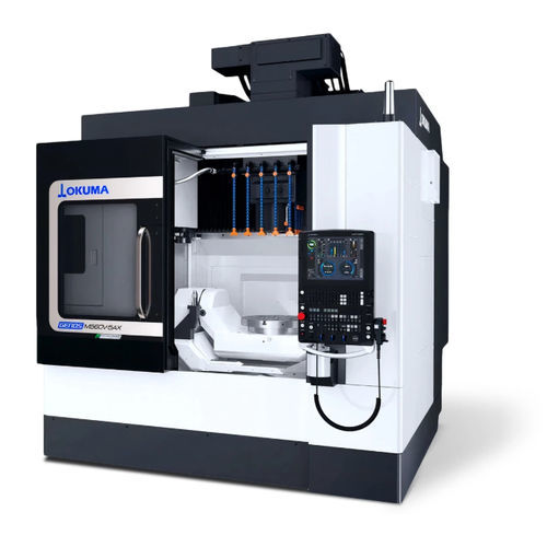 Centro de usinagem CNC de 5 eixos - GENOS M560V-5AX - OKUMA - vertical / 40 ferramentas / compacto