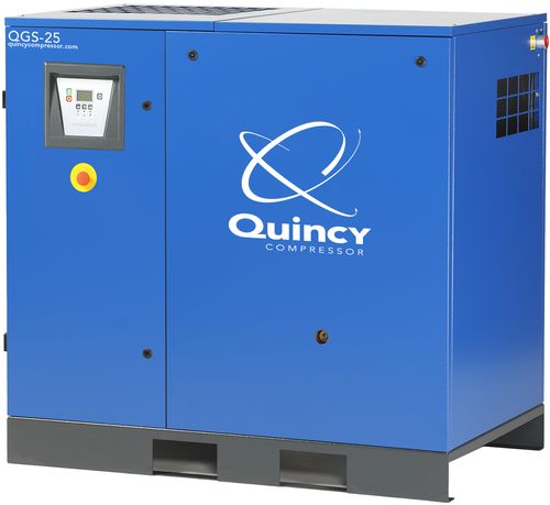 Compressor de parafuso - QGS series - Quincy Compressor - rotativo / de ar / com motor elétrico