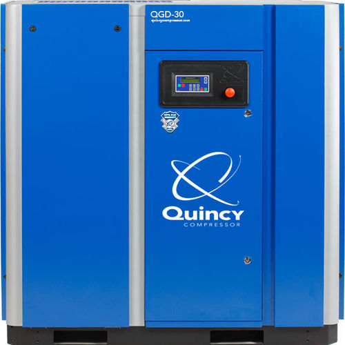 Compressor de parafuso - QGD series - Quincy Compressor - rotativo / de ar / com motor elétrico