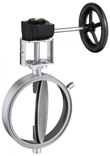 Válvula borboleta - Q 011 - EBRO ARMATUREN Gebr. Bröer GmbH - com volante / de controle / de isolamento