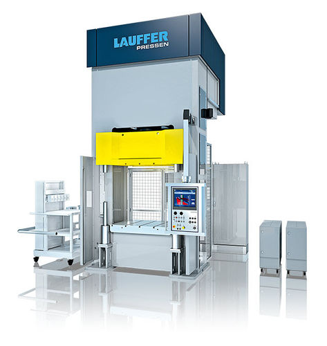 Prensa hidráulica - Lauffer Pressen GmbH & Co. KG, Maschinenfabrik - de conformação / para materiais compósitos