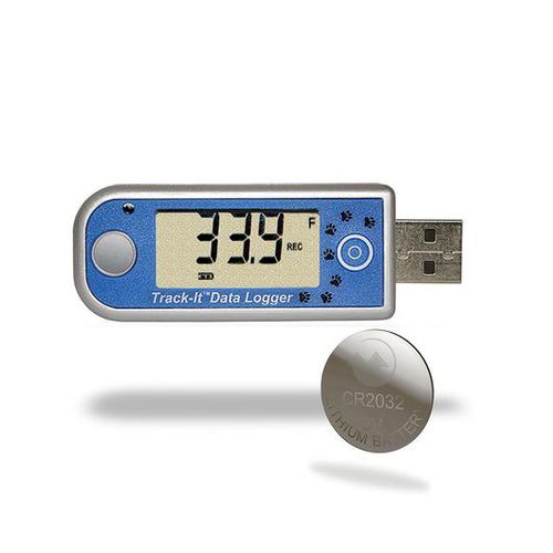 Registrador de dados de temperatura - Track-It™ - MONARCH INSTRUMENT - USB / com display LCD / para o setor farmacêutico