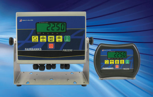 Indicador digital de peso - FB2250 series  - FAIRBANKS - de bancada / IP69 / em aço inoxidável