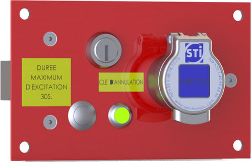 Fechadura de chave - ERTK - SERV TRAYVOU INTERVERROUILLAGE - eletrônica / em latão / em aço inoxidável