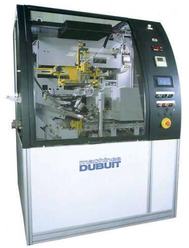 Máquina de serigrafia automática - max. 2 400 - 6 000 p/h | 360 series - MACHINES DUBUIT S.A.S.  - monocromática / para produtos cilíndricos