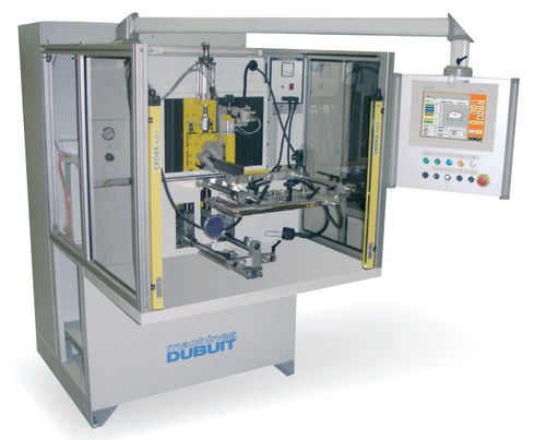 Máquina de serigrafia automática - 902 series - MACHINES DUBUIT S.A.S.  - em cores / para a indústria do vidro / para superfícies planas