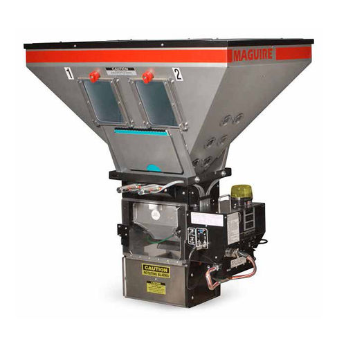 Dosador-misturador de granulados - WSB 44L - Maguire Products Inc. - gravimétrico / para a indústria do plástico / com tremonha