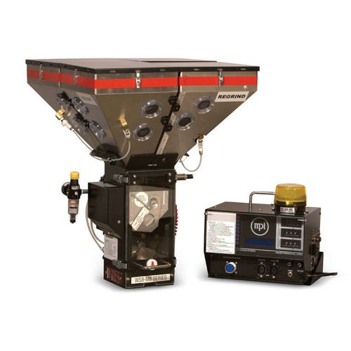 Dosador-misturador de granulados - WSB-MB Micro - Maguire Products Inc. - gravimétrico / para a indústria do plástico