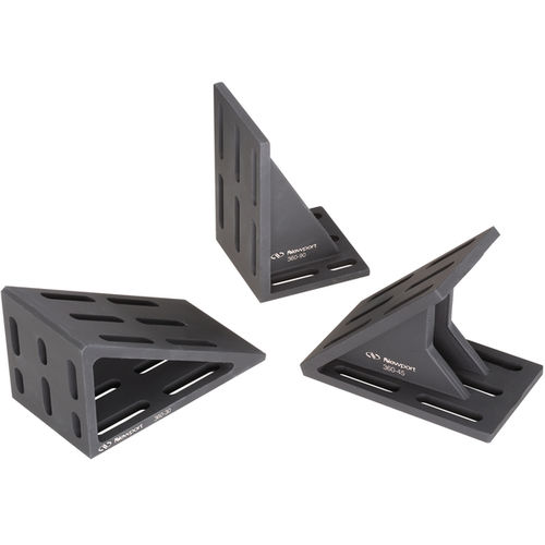 Suporte angular de alumínio - 360 series - MICRO-CONTROLE / Spectra-Physics - 90° / regulável / 45°