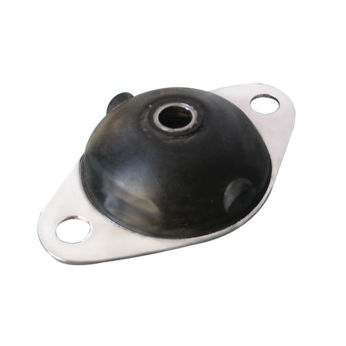 Isolador de vibração redondo - POLYFLEX - PAULSTRA - metálico / em elastômero