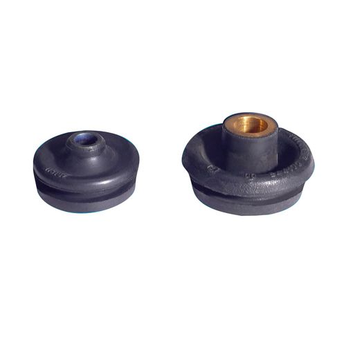 Isolador de vibração redondo - 544184 series - PAULSTRA - metálico / em elastômero / em elastômero