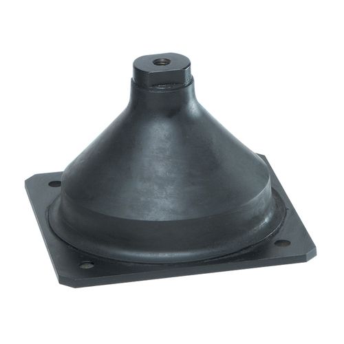 Isolador de vibração quadrado - VIB HD 45 - PAULSTRA - em borracha / com rosca