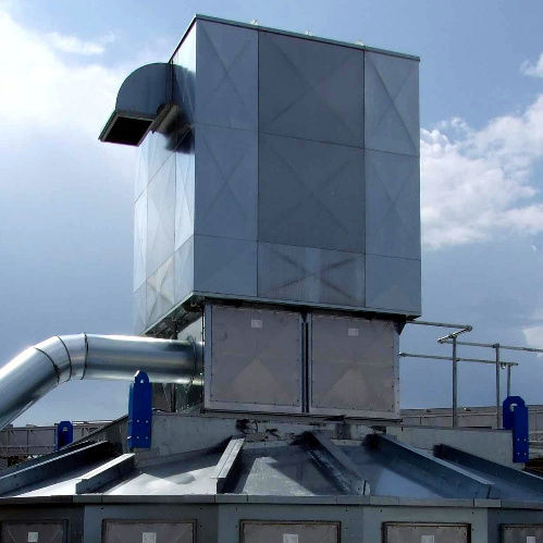Sistema de filtração modular - NESTRO Lufttechnik GmbH - de pressão / de ar / para silo