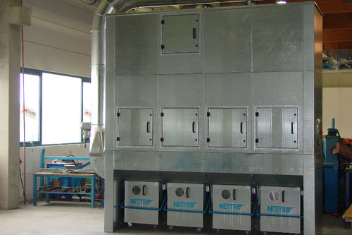 Central de filtragem a vácuo - N series - NESTRO Lufttechnik GmbH - por gravidade / de pressão / de gás