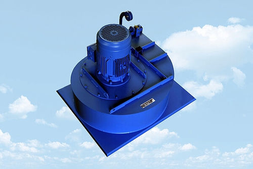 Ventilador de piso - NESTRO Lufttechnik GmbH - silencioso / centrífugo / de aspiração
