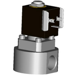 Válvula solenoide de ação direta - 21260 - ERA-SIB - de 2 vias / para água / para gás