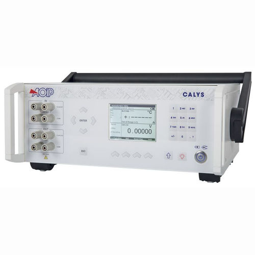Calibrador multifuncional - CALYS 1200 - AOIP - de corrente / de pressão / de temperatura