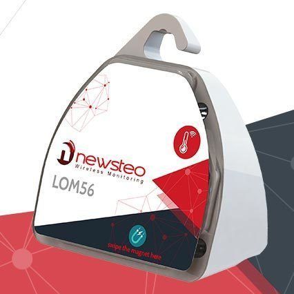 Sensor de temperatura sem fio - LOM56-00X - AOIP - Ethernet / 3G / 4G