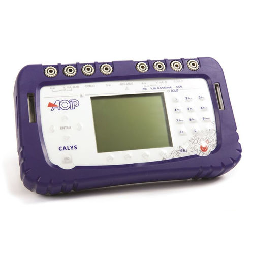 Calibrador multifuncional - CALYS 150  - AOIP - de pressão / de temperatura / antirroubo