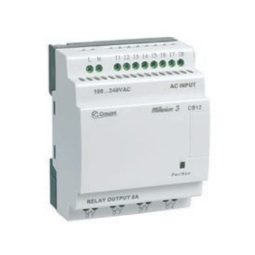 CLP compacto - CB12  - Crouzet - com entradas analógicas / saídas a relé / modular