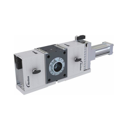 Troca-telas descontínuo - BKG® NorCon™ EH - Nordson Polymer Processing Systems - de placas deslizantes / hidráulico