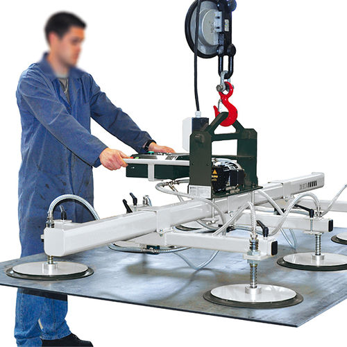 Balancim com ventosas em H - VACUOGRIP VGH - COVAL - para chapa / para cargas pesadas / para mármore