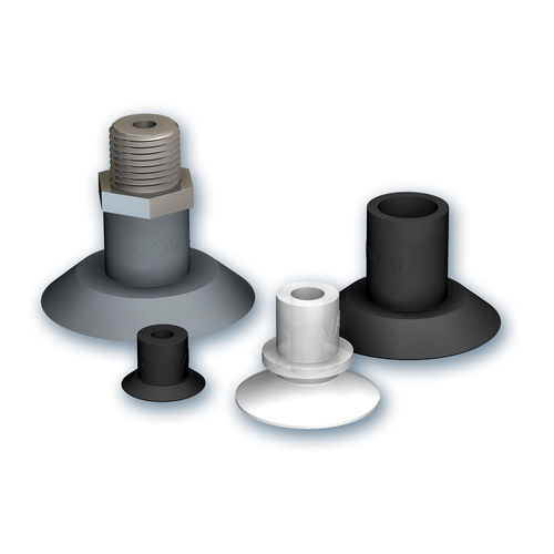 Ventosa redonda - VPA series - COVAL - plana / em silicone / em borracha
