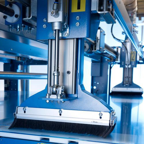 Serra circular - Breyer GmbH Maschinenfabrik - para plásticos / automática / para linha de extrusão