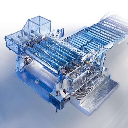 Máquina de calandragem de 4 rolos - Breyer GmbH Maschinenfabrik