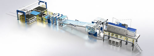 Linha de extrusão de painéis - Breyer GmbH Maschinenfabrik - para PMMA / para PC / para painéis transparentes