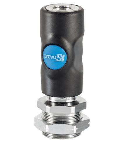 Conexão pneumática - PREVO S1 - ISI 062101 - Prevost - com rosca / push-to-lock / em compósito
