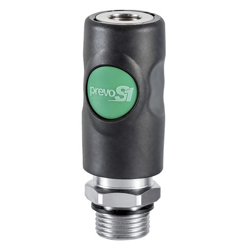 Conexão pneumática - ESI 071153HE - Prevost - com rosca / push-to-lock / em compósito