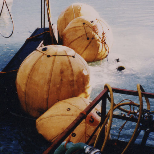 Almofada pneumática de elevação submarina - PSM series - PRONAL - para dutos submarinos