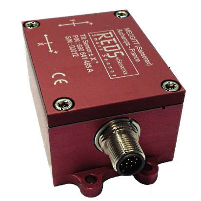 Sensor de inclinação de 2 eixos - SX40000 - SENSOREX MEGGITT - analógico / RS-485 / USB