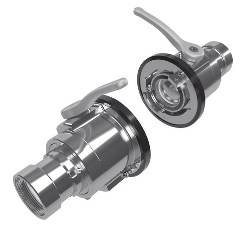 Conexão hidráulica - TKU, TKM Series - Stäubli Fluid Connectors - rápida / em aço inoxidável