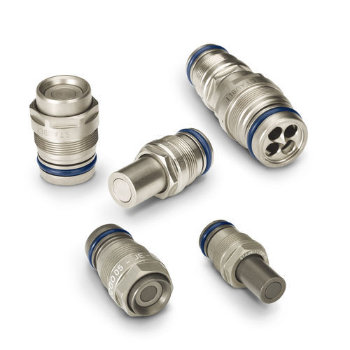 Conexão antiderramamento - CGO - Stäubli Fluid Connectors - hidráulica / pneumática / rápida
