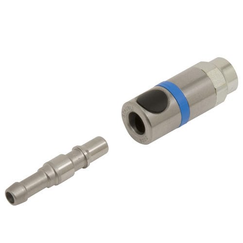Conexão para ar comprimido - RCS - Stäubli Fluid Connectors - rápida / de segurança / compacta