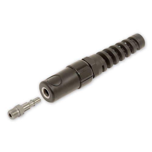 Conexão pneumática - ERS - Stäubli Fluid Connectors - rápida / em poliamida / de segurança