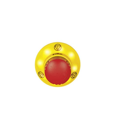 Botão de comando de freio de emergência - PIT es3s - PILZ - IP65 / com iluminação / de LED