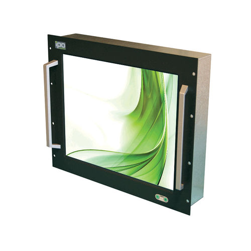 Monitor TFT - IRSVGA-19F - IPO Technologie - com tela sensível ao toque resistiva / com retroiluminação LED / industrial