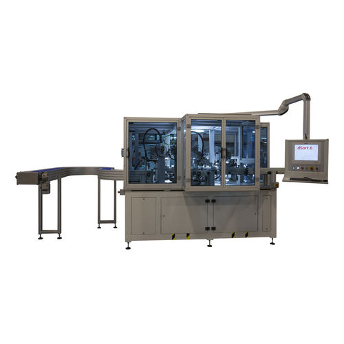 Máquina de inspeção visual - dSort 6 - Doss Visual Solution - de superfície / para retentores de óleo / para retentores de eixo