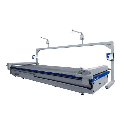 Máquina de corte com faca - PLAZA Series - Elitron IPM S.r.l. - a laser / para borracha / para espuma