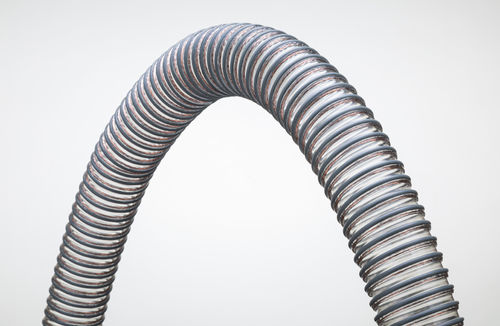 Mangueira para produtos alimentares - ESPIRO PU ANTIESTATICO® - ESPIROFLEX SA - para gás / para produtos abrasivos / em PVC