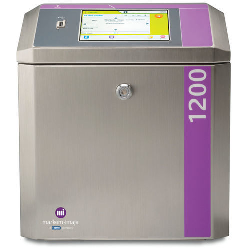 Impressora por jato de tinta térmico - 1200 - MARKEM-IMAJE - integrável / monocromática / de alta resolução