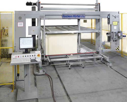 Máquina de corte com serra de fita - C 56 - Fecken-Kirfel GmbH & Co. KG, Maschinenfabrik - para plásticos / CNC / de contorno